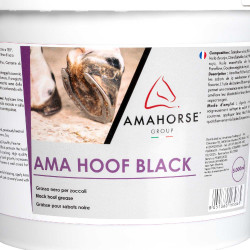 Graxa Amarela para Cascos Ama Hoof 5L Umbria Equitazione Preto