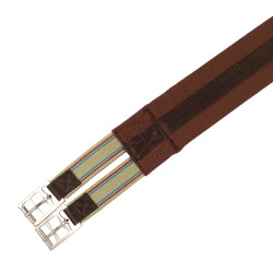 Cinta de Tecido com Elásticos Umbria Equitazione Castanho