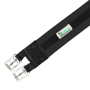 Cinta de Tecido com Elásticos Umbria Equitazione Preto