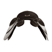 Sela de Trekking Chetak em Couro Supreme Preto
