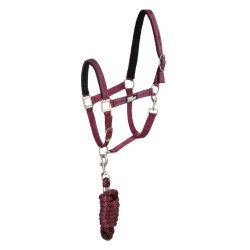 Cabresto Sintético com Corda Refletiva Supreme Bordéus Bordô Cabresto Sintético com Corda Refletiva Supreme Bordéus Bordô