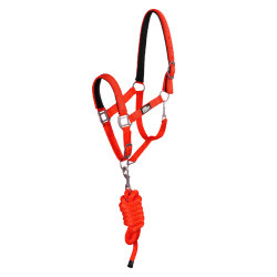 Cabresto Sintético com Corda Refletiva Supreme Vermelho