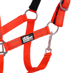 Cabresto Sintético com Corda Refletiva Supreme Vermelho