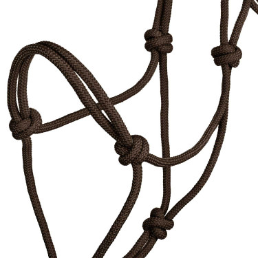 Cabresto etológico em Corda com Nós Pool's Castanho Cabresto etológico em Corda com Nós Pool's Castanho