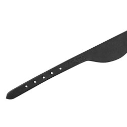 Fechos de estribo em couro Lakota Preto