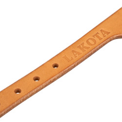 Fechos de estribo em couro Lakota Natural Castanho