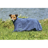 Saco de secagem Weatherbeeta para cão Azul-marinho