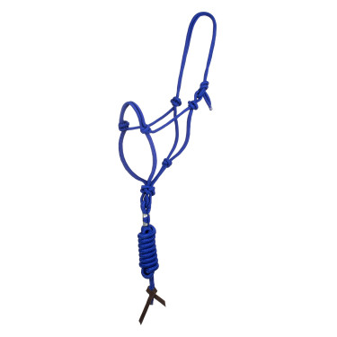 Cabresto de Corda com Nó com Corda de Guia Pool's Azul royal