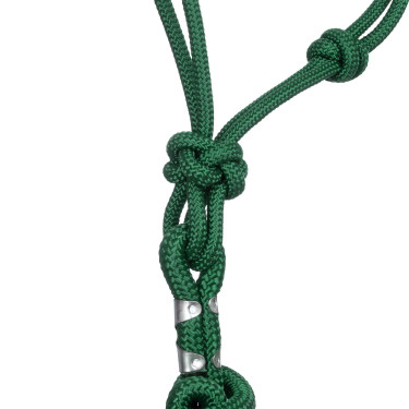 Cabresto de Corda com Nó com Corda de Guia Pool's Verde caçador