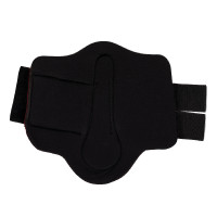 Caneleiras de Neoprene com Casco de Borracha Umbria Equitazione Preto