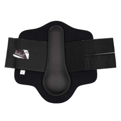 Caneleiras de Neoprene com Casco de Borracha Umbria Equitazione Preto