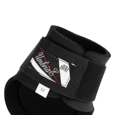 Protetor de boleto em Neoprene com Casco de Borracha Umbria Equitazione Preto