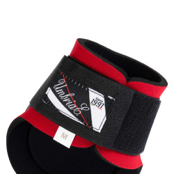 Protetor de boleto em Neoprene com Casco de Borracha Umbria Equitazione Vermelho Protetor de boleto em Neoprene com Casco de Borracha Umbria Equitazione Vermelho