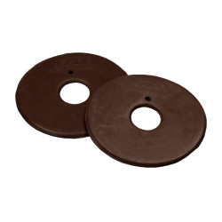 Anilhas de Embocadura com Argolas Revestidas de Borracha Umbria Equitazione Castanho Anilhas de Embocadura com Argolas Revestidas de Borracha Umbria Equitazione Castanho