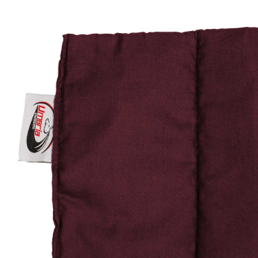 Sub-bandas de Algodão Grandes em conjunto de 4 Umbria Equitazione Bordéus Bord&amp;ocirc;