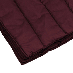 Sub-bandas de Algodão Grandes em conjunto de 4 Umbria Equitazione Bordéus Bord&amp;ocirc;