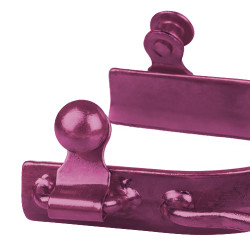 Esporas Western Barrel Coloridas Pool's Fúcsia Rosa