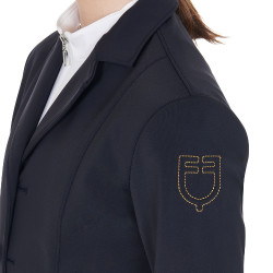 Casaco de competição infantil Exclusive Equestro Blazer marinho Azul-marinho