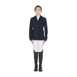 Casaco de competição infantil Exclusive Equestro Blazer marinho Azul-marinho