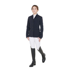 Casaco de competição infantil Exclusive Equestro Blazer marinho Azul-marinho