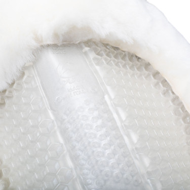 Amortecedor SP WFS camurça carneiro Acavallo Branco / branco