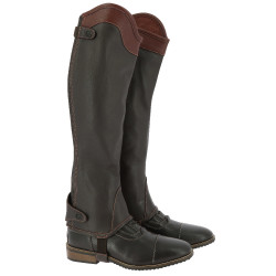 Mini-chaps Equithème Elite Havana Castanho