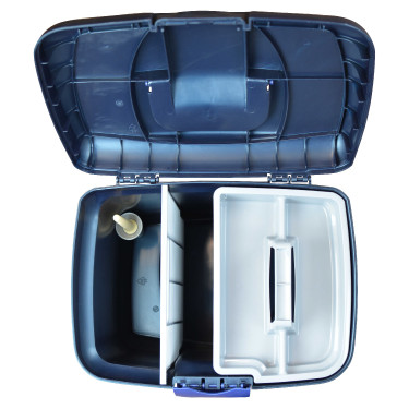 Caixa de limpeza Hippo-Tonic Azul noite / azul royal