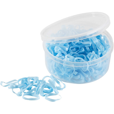 Elásticos de silicone Hippo-Tonic Azul céu