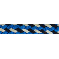 Longe com fita tricolor Marinho / rei / branco Azul