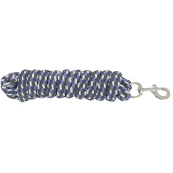 Longe com fita tricolor Violeta / preto / branco