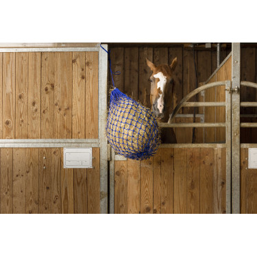 Rede para feno 104 cm malha 8 cm Azul