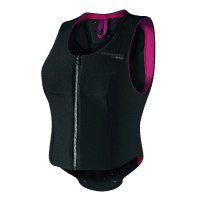 Dorsal Komperdell FlexFit feminina Preto / bordô