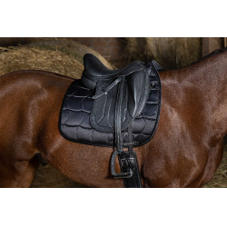 Almofada de sela Equithème Satin Preto