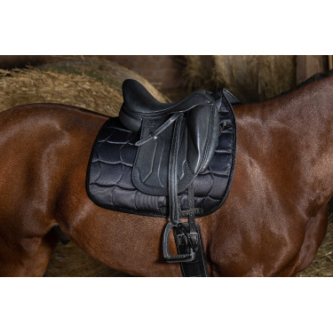 Almofada de sela Equithème Satin Preto