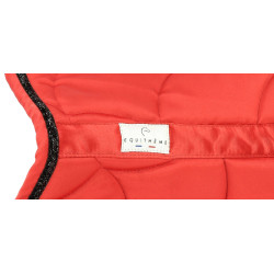 Almofada de sela Equithème Satin Vermelho