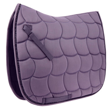 Almofada de sela Equithème Satin Ameixa Violeta