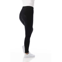 Calça Equithème Dolomyt com fundo de silicone infantil Preto