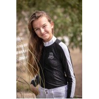 Camisa de competição Pénélope Showshirt Preto