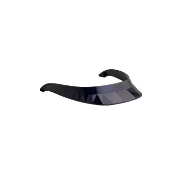 Viseira para capacete de equitação Naca Azul brilhante / preto Viseira para capacete de equitação Naca Azul brilhante / preto