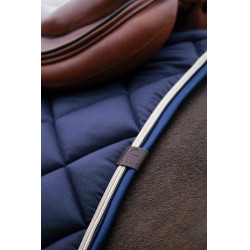 Almofada de sela Equithème Classic Azul-marinho