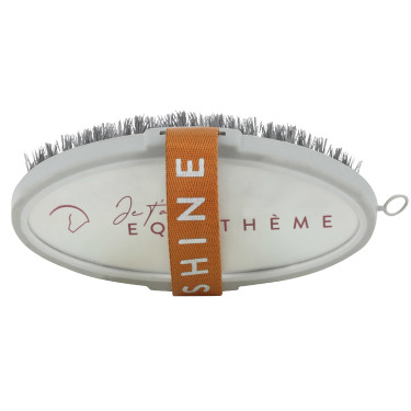 Escova macia Equithème Eu te amo Cinzento