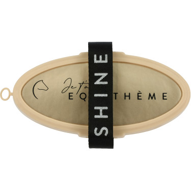 Escova macia Equithème Eu te amo Amêndoa Castanho Escova macia Equithème Eu te amo Amêndoa Castanho