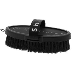 Escova macia Equithème Eu te amo Preto