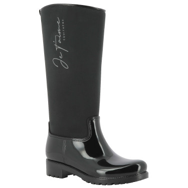 Botas de chuva Equithème Je t'aime Preto Botas de chuva Equithème Je t'aime Preto