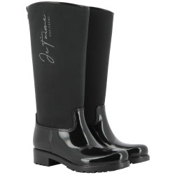 Botas de chuva Equithème Je t'aime Preto Botas de chuva Equithème Je t'aime Preto