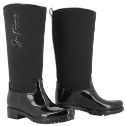 Botas de chuva Equithème Je t'aime Preto Botas de chuva Equithème Je t'aime Preto