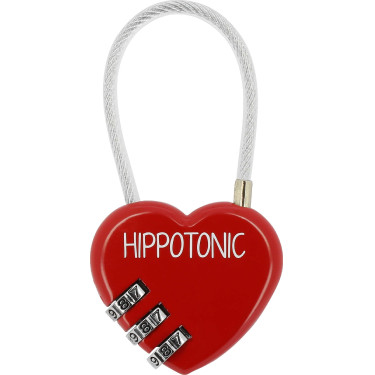 Cadeado Hippotonic Coração Vermelho Cadeado Hippotonic Coração Vermelho
