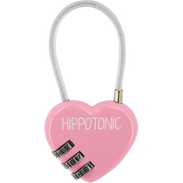 Cadeado Hippotonic Coração Rosa