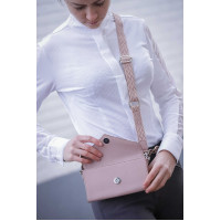 Bolsa Pénélope New Phone pocket Rosa em pó