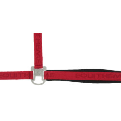 Cabresto de nylon Equithème Jacquard Vermelho Cabresto de nylon Equithème Jacquard Vermelho